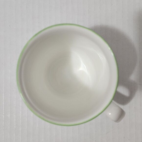 Rose of England Fine Bone China Mug 4" White Country Cottage Made in UK - Picture 5 of 6